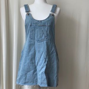 Zara denim skirt jumpsuit
